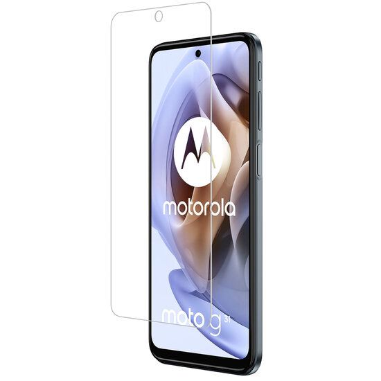 Selencia - Tempered Glass Screenprotector voor Motorola Moto G31 / G41 / G71 - Transparent