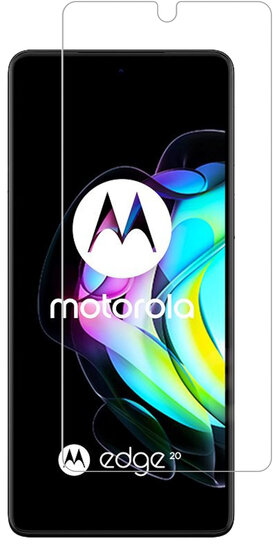 Selencia - Tempered Glass Screenprotector voor Motorola Edge 20 - Transparent