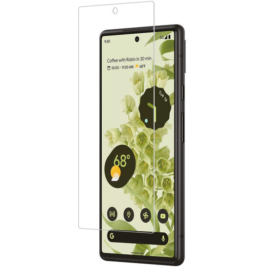 Selencia - Tempered Glass Screenprotector voor Google Pixel 6 - Transparent
