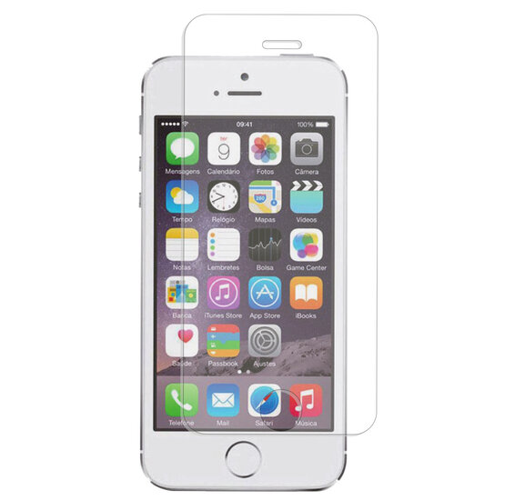 Selencia - Tempered Glass Screenprotector voor Apple iPhone SE / 5 / 5s - Transparent