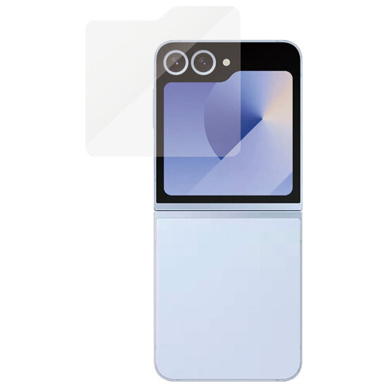 SAFE by PanzerGlass - Ultra-Wide Fit Screenprotector voor Samsung Galaxy Z Flip 6 - Transparent