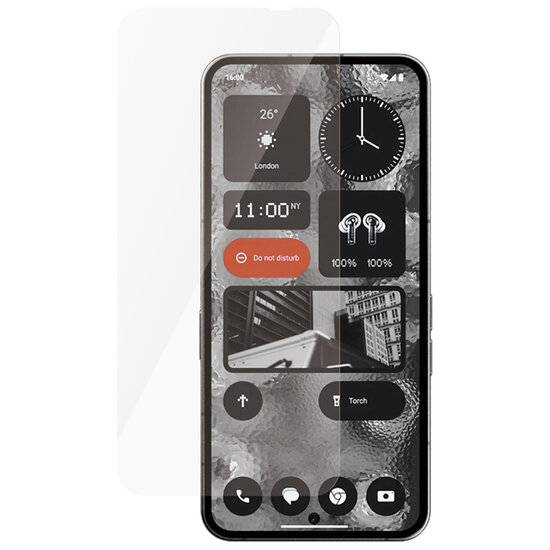 SAFE by PanzerGlass - Ultra-Wide Fit Screenprotector voor Nothing Phone (2) - Transparent