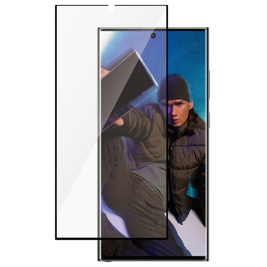 SAFE by PanzerGlass - Ultra-Wide Fit Screenprotector Refresh incl. applicator voor Samsung Galaxy S24 Ultra - Transparent