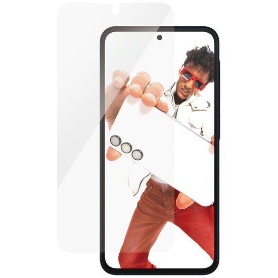 SAFE by PanzerGlass - Ultra-Wide Fit Screenprotector incl. applicator voor Samsung Galaxy A55 - Transparent