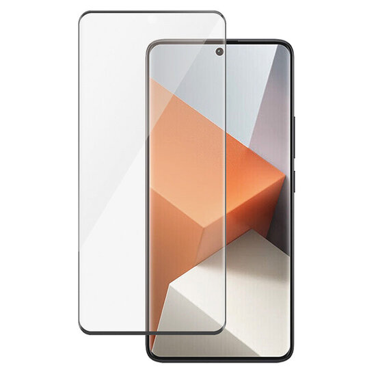 PanzerGlass - Ultra-Wide Fit Anti-Bacterial Screenprotector voor Xiaomi Redmi Note 13 Pro Plus (5G) - Transparent