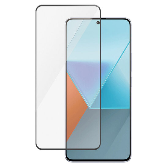 PanzerGlass - Ultra-Wide Fit Anti-Bacterial Screenprotector voor Xiaomi Redmi Note 13 Pro (5G) / POCO X6 - Transparent