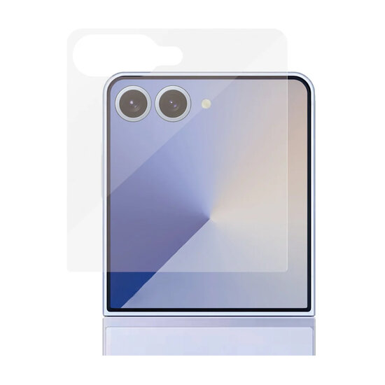 PanzerGlass - Ultra-Wide Fit Anti-Bacterial Screenprotector voor Samsung Galaxy Z Flip 7 - Transparent