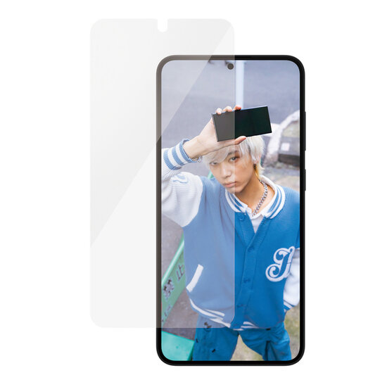 PanzerGlass - Ultra-Wide Fit Anti-Bacterial Screenprotector voor Samsung Galaxy S25 Plus - Transparent