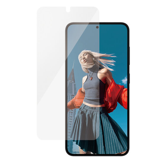PanzerGlass - Ultra-Wide Fit Anti-Bacterial Screenprotector voor Samsung Galaxy S25 Edge - Transparent