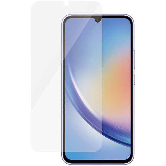 PanzerGlass - Ultra-Wide Fit Anti-Bacterial Screenprotector voor Samsung Galaxy A34 (5G) - Transparent