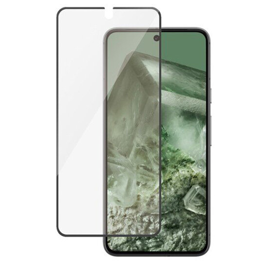 PanzerGlass - Ultra-Wide Fit Anti-Bacterial Screenprotector voor Google Pixel 8 - Transparent
