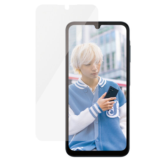 PanzerGlass - Ultra-Wide Fit Anti-Bacterial Screenprotector incl. applicator voor Samsung Galaxy A26 - Transparent