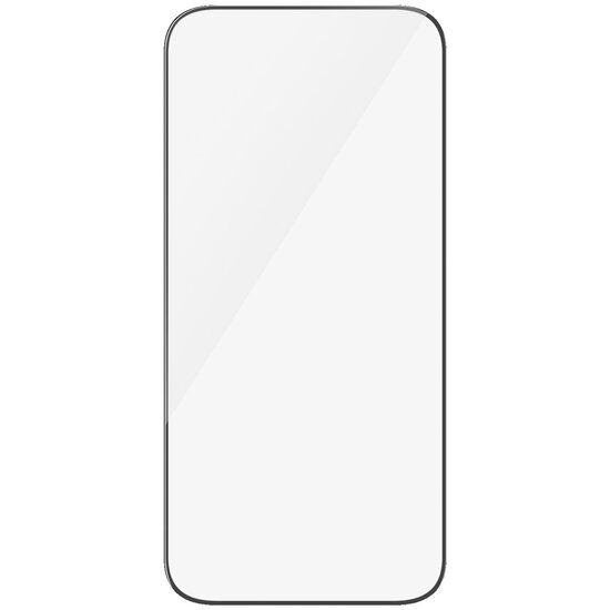 PanzerGlass - Ultra-Wide Fit Anti-Bacterial Screenprotector incl. applicator voor Apple iPhone 15 Pro - Transparent