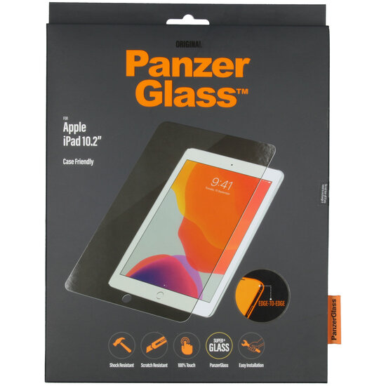 PanzerGlass - Screenprotector voor Apple iPad 9 (2021) 10.2 inch / iPad 8 (2020) 10.2 inch / iPad 7 (2019) 10.2 inch - Transparent