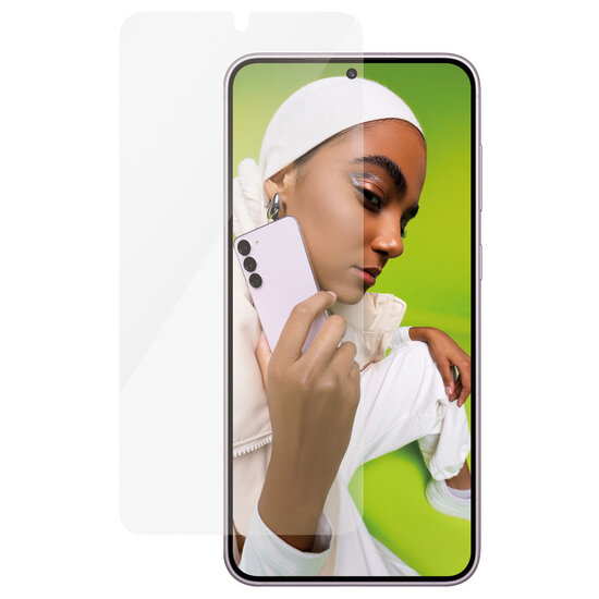 PanzerGlass - Refresh Ultra-Wide Fit Anti-Bacterial Screenprotector incl. applicator voor Samsung Galaxy S24 Plus - Transparent