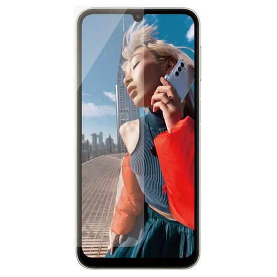 PanzerGlass - Refresh Ultra-Wide Fit Anti-Bacterial Screenprotector incl. applicator voor Samsung Galaxy A25 (5G) - Transparent