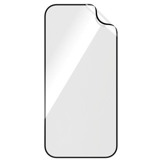 PanzerGlass - Matrix Recycled Ultra-Wide Fit Anti-Bacterial Screenprotector incl. applicator voor Apple iPhone 16 - Transparent