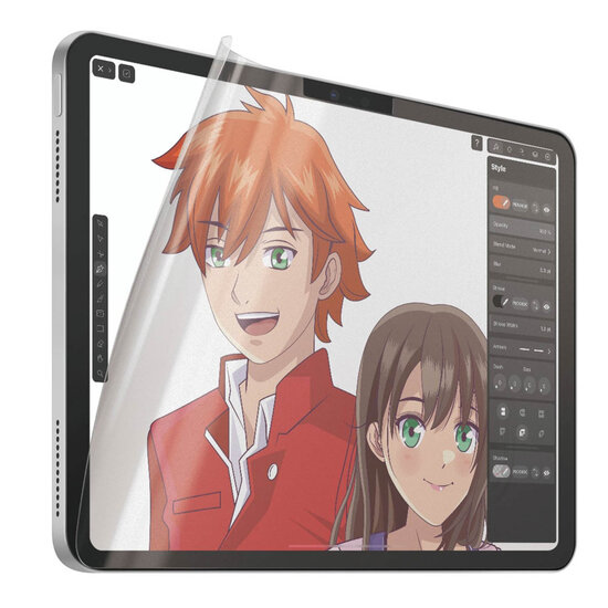 PanzerGlass - GraphicPaper Ultra-Wide Fit Screenprotector voor Apple iPad Air 11 inch (2025) M3 / (2024) M2 / iPad 11 (2025) A16 / iPad 10 (2022) - Transparent