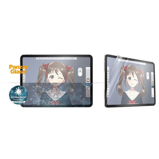 PanzerGlass - GraphicPaper Screenprotector voor Apple iPad Pro 11 (2018 - 2022) / Air 5 (2022) / Air 4 (2020) - Transparent