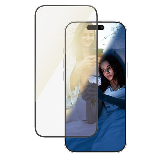 PanzerGlass - EyeScreenprotector Ultra Wide Fit met applicator voor Apple iPhone 16 Pro - Transparent