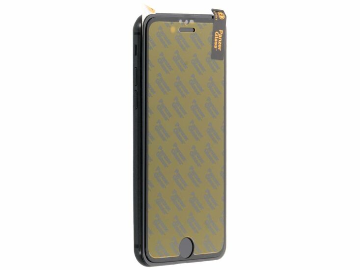 PanzerGlass - Case Friendly Privacy Screenprotector voor Apple iPhone SE (2022 / 2020) / 8 / 7 / 6(s) - Transparent