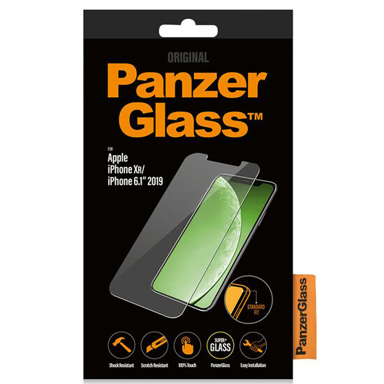 PanzerGlass - Anti-Bacterial Screenprotector voor Apple iPhone 11 / Xr - Transparent