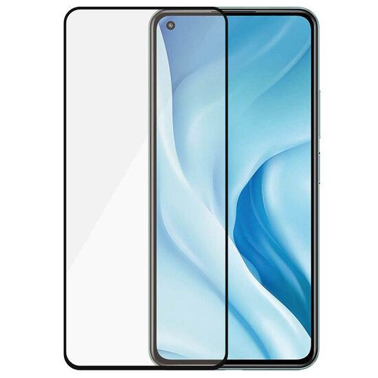 PanzerGlass - Anti-Bacterial CF Screenprotector voor Xiaomi Mi 11 Lite (5G/4G) / 11 Lite 5G NE - Transparent