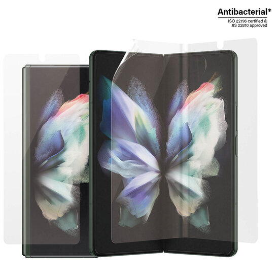 PanzerGlass - Anti-Bacterial Case Friendly Screenprotector voor Samsung Galaxy Z Fold 4 - Transparent