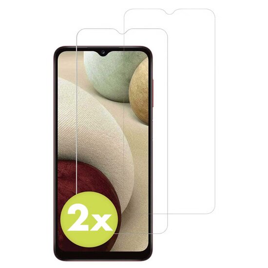 Accezz - Tempered Glass Screenprotector 2-pack voor Samsung Galaxy A04(s) / A12 / A32 (5G) / A13 (5G/4G) - Transparent