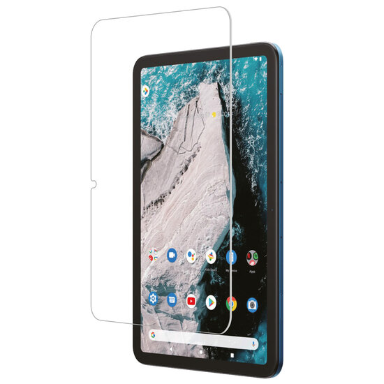 Accezz - Premium glass Screenprotector voor Nokia T21 - Transparent