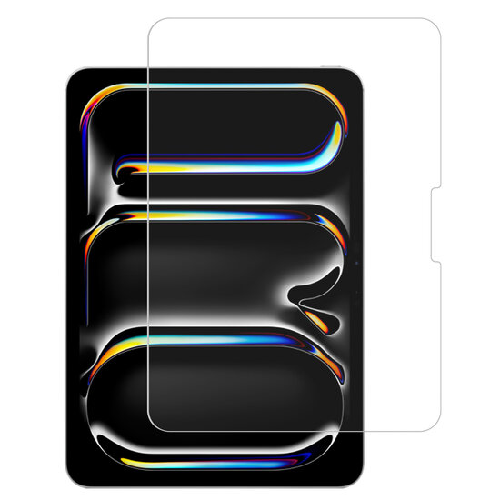 Accezz - Premium glass Screenprotector voor Apple iPad Pro 11 (2024) M4 - Transparent