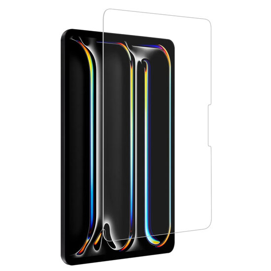 Accezz - Premium glass Screenprotector voor Apple iPad Pro 11 (2024) M4 - Transparent