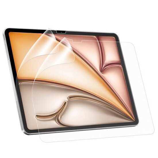 Accezz - Paper Feel Screenprotector voor Apple iPad Pro 11 (2024) M4 - Transparent