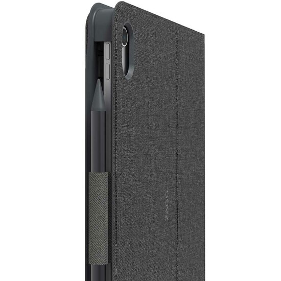 ZAGG - Messenger Folio 2 Keyboard Case voor Apple iPad 11 (2025) 11 inch A16 / iPad 10 (2022) 10.9 inch - Charcoal