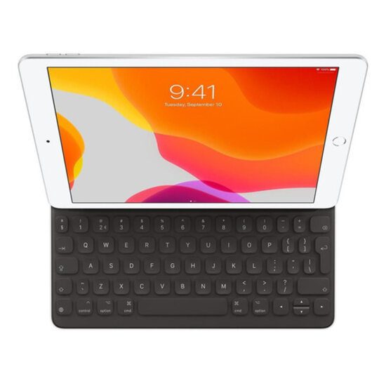 Apple - Smart Folio Keyboard voor iPad 9 (2021) / iPad 8 (2020) / iPad 7 (2019) 10.2 inch / Air 10.5 (2019) - QWERTY - Black