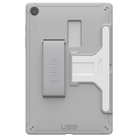 UAG - Scout Healthcare backcover met stand en strap voor Samsung Galaxy Tab A9 Plus - White Grey
