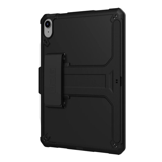 UAG - Scout backcover met KickStand en Handstrap voor Apple iPad 11 (2025 A16 / iPad 10 (2022) in fabrieksverpakking - Black