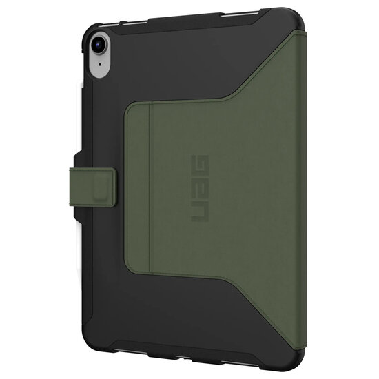 UAG - Scout Bookcase voor Apple iPad 11 (2025) 11 inch A16 / iPad 10 (2022) 10.9 inch - Olive