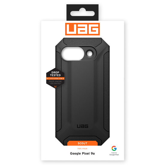 UAG - Scout Backcover voor Google Pixel 9A - Black