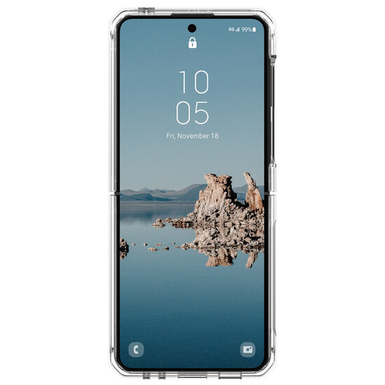UAG - Plyo Pro Backcover voor Samsung Galaxy Z Flip 5 - Ice