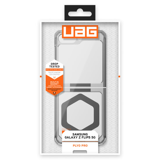 UAG - Plyo Pro Backcover voor Samsung Galaxy Z Flip 5 - Ash