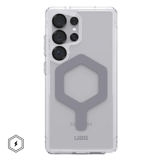 UAG - Plyo Pro Backcover voor Samsung Galaxy S25 Ultra - Ice Silver
