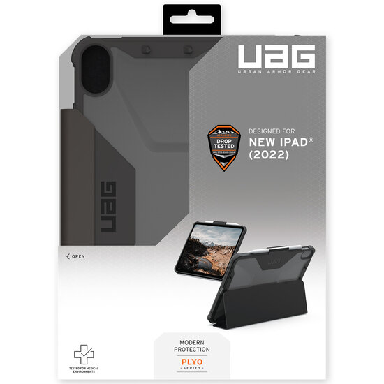 UAG - Plyo Backcover voor Apple iPad 11 (2025) 11 inch A16 / iPad 10 (2022) 10.9 inch - Black