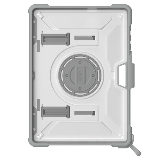 UAG - Plasma Healthcare backcover met strap en schouderband Microsoft Surface Go / Go 2 / Go 3 / Go 4 - White Grey