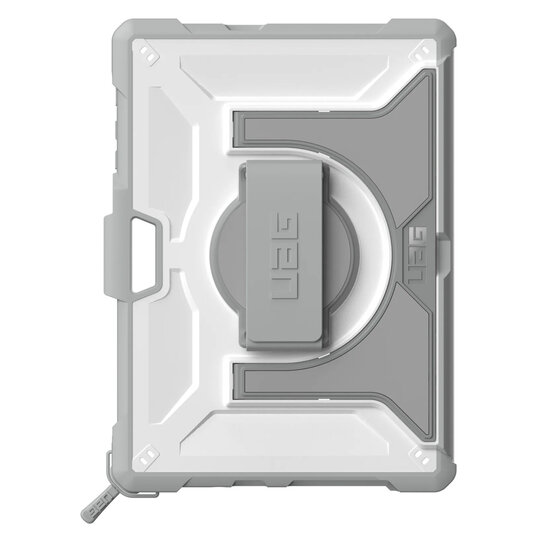 UAG - Plasma Healthcare backcover met strap en schouderband Microsoft Surface Go / Go 2 / Go 3 / Go 4 - White Grey