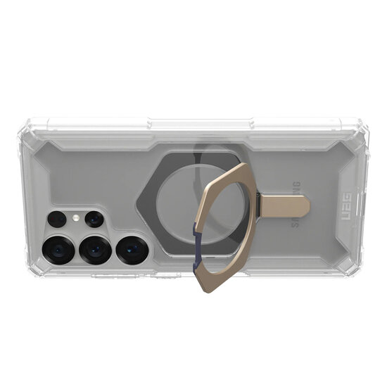 UAG - Plasma XTE Backcover MagSafe voor Samsung Galaxy S25 Ultra - Clear Titanium
