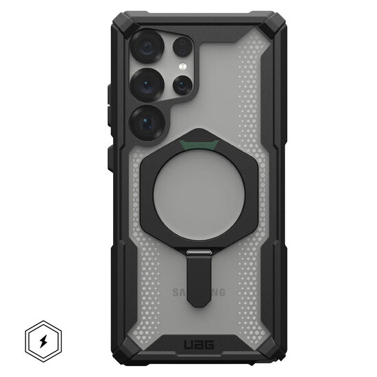 UAG - Plasma XTE Backcover MagSafe voor Samsung Galaxy S25 Ultra - Black Clear