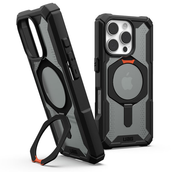 UAG - Plasma XTE Backcover MagSafe voor Apple iPhone 16 Pro - Orange Black