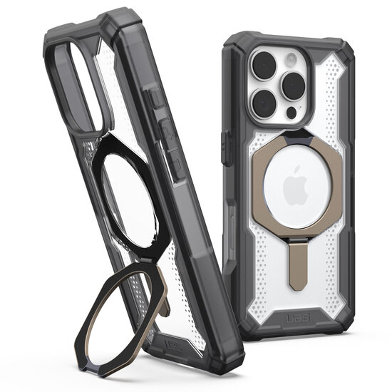 UAG - Plasma XTE Backcover MagSafe voor Apple iPhone 16 Pro - Ash Titanium