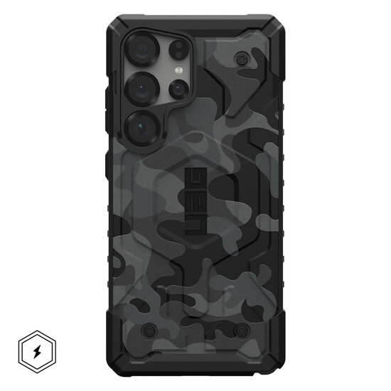 UAG - Pathfinder SE Backcover MagSafe voor Samsung Galaxy S25 Ultra - Midnight Camo